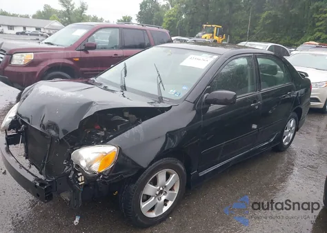 2008 Toyota Corolla S z USA, uszkodzony, nr VIN 2T1BR32E08C861673